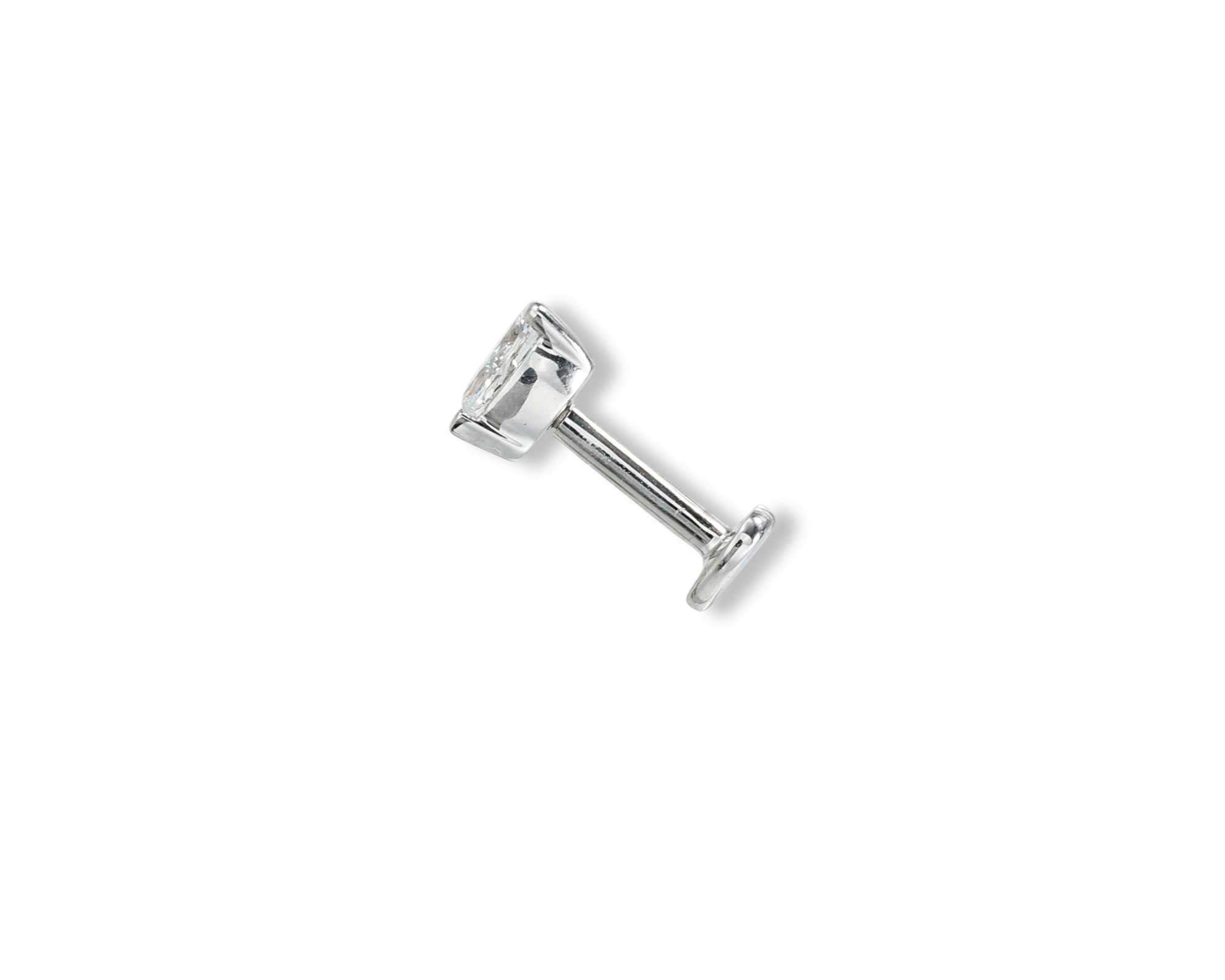 Pear Diamond Single Stud