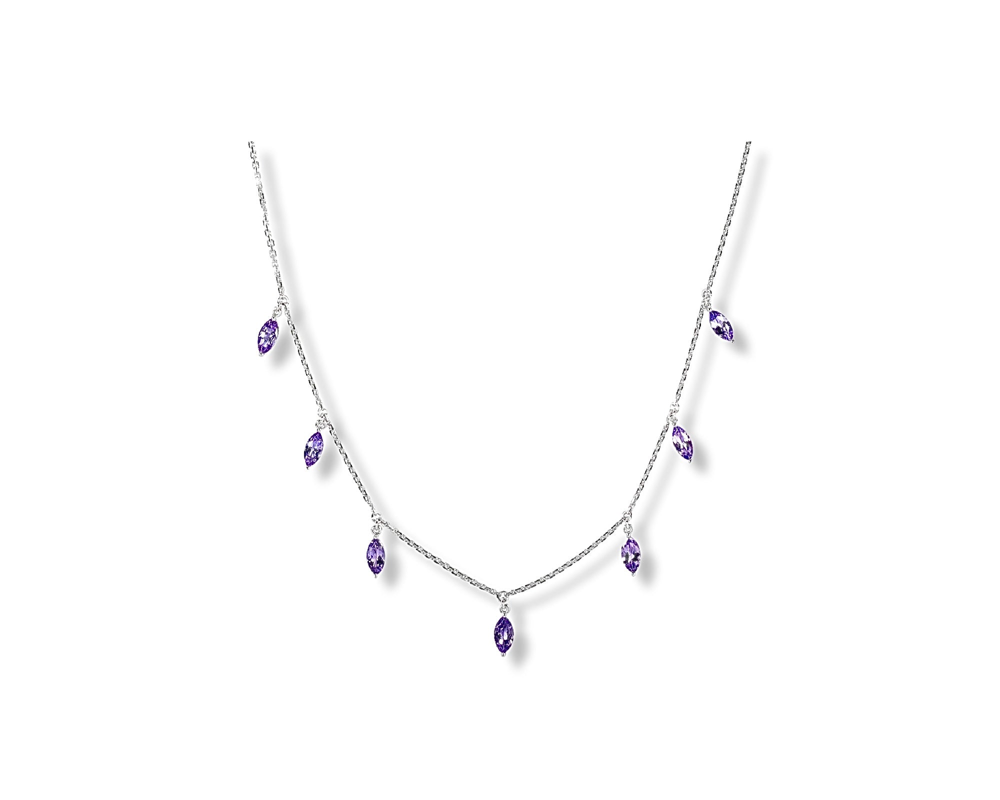Marquise Amethyst Choker