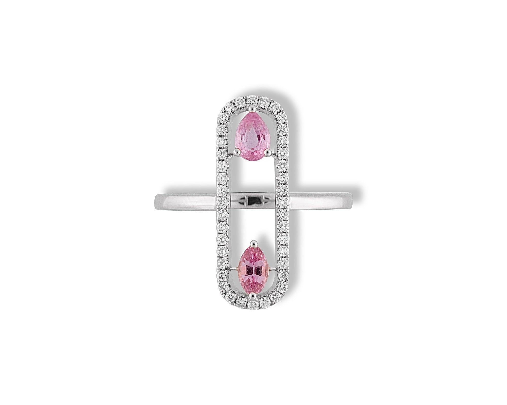 Pink Oval Ring