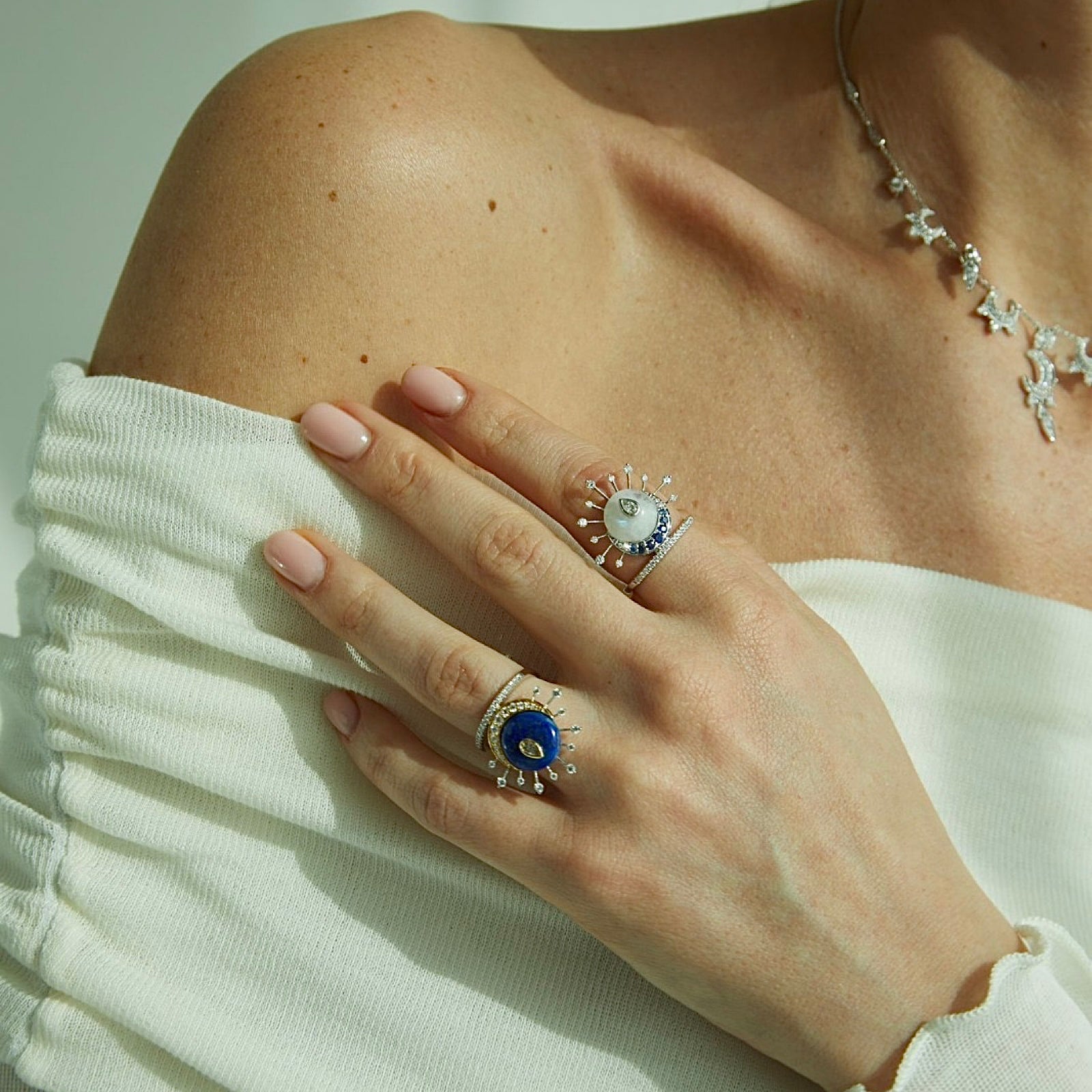 Mega Eclipse Lapis Lazuli Ring