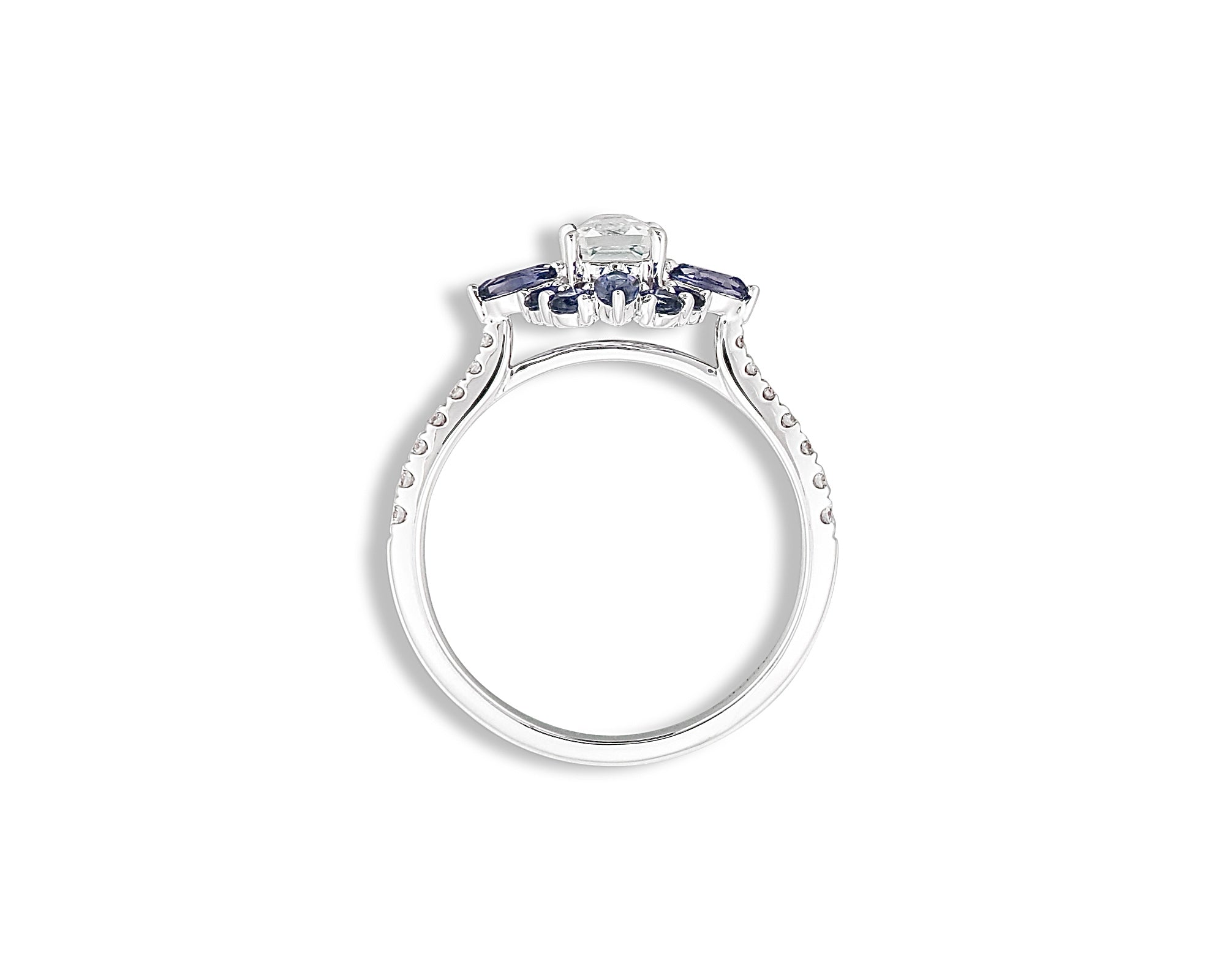 Tanzanite Moonstone Ring