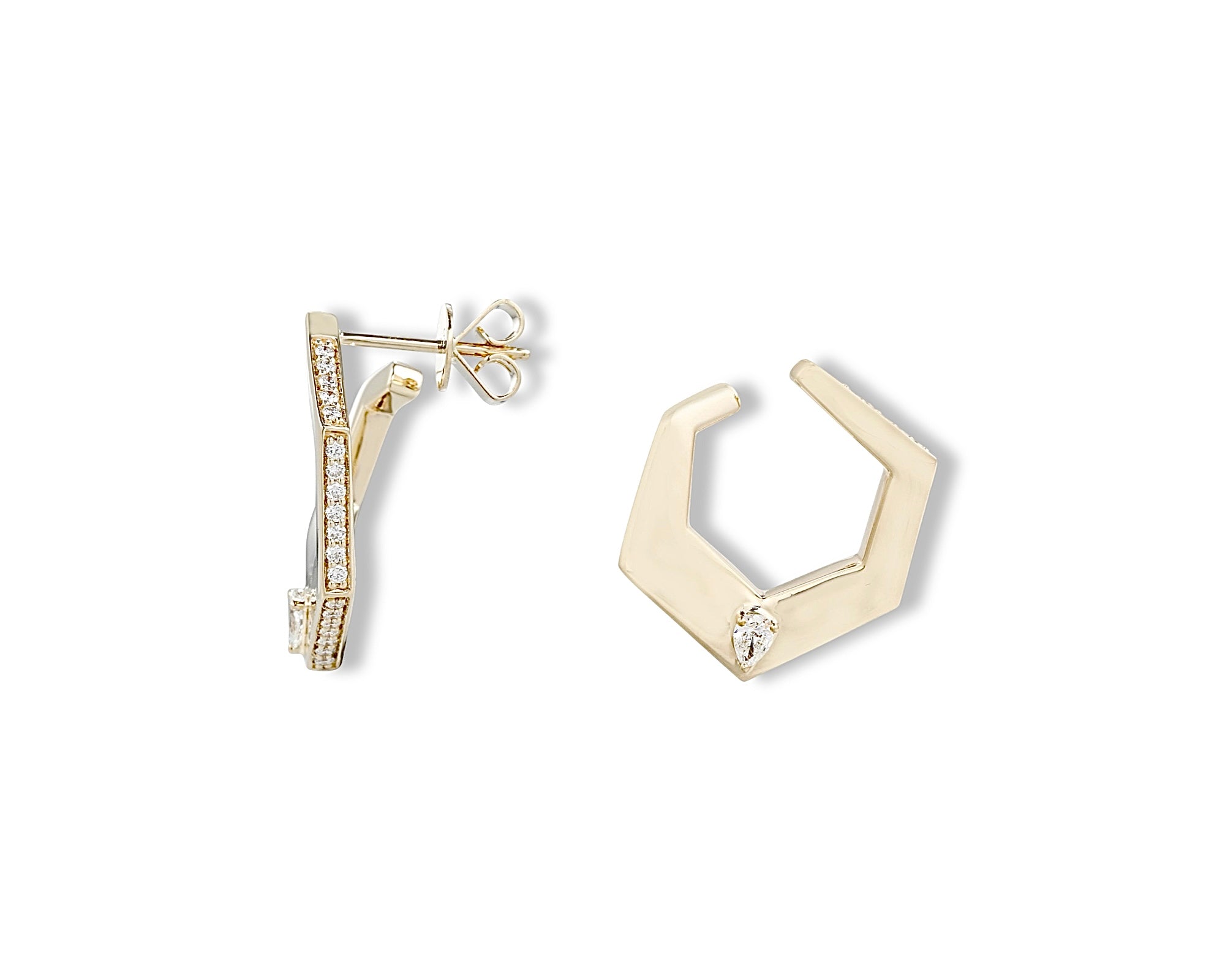 Diamond Arches Hoops