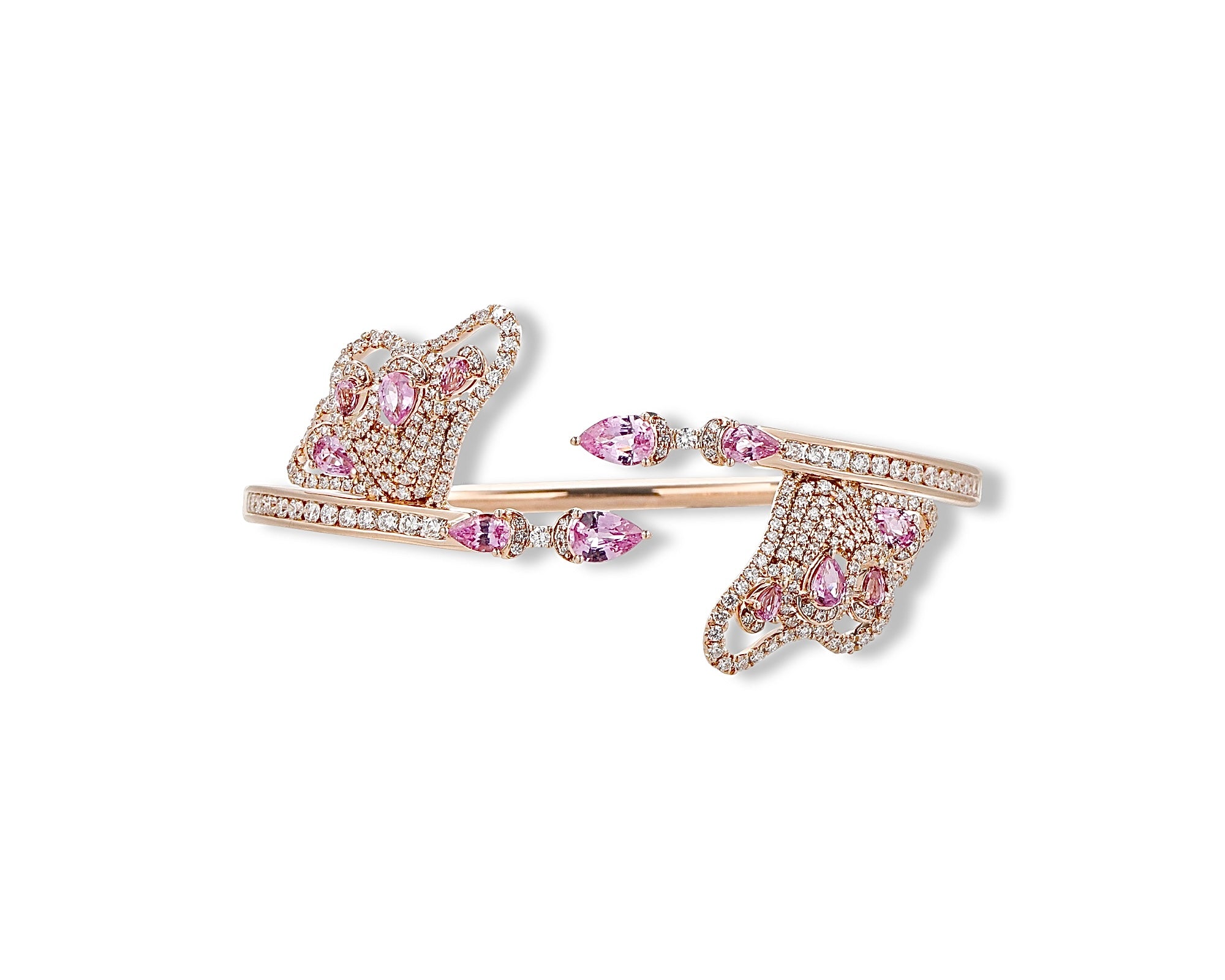 Pink Enchanted Butterfly Bangle