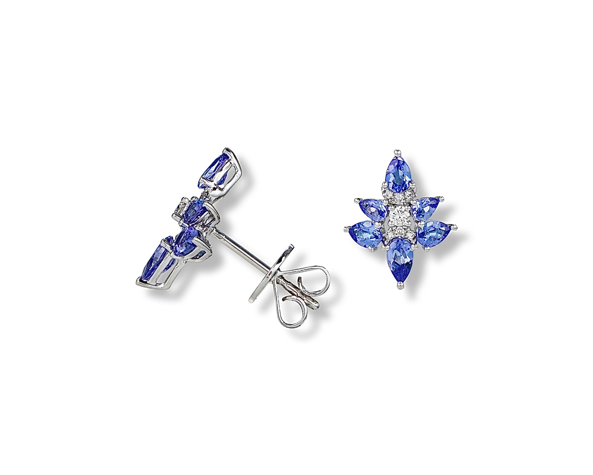 Mini Tanzanite Firefly Earring