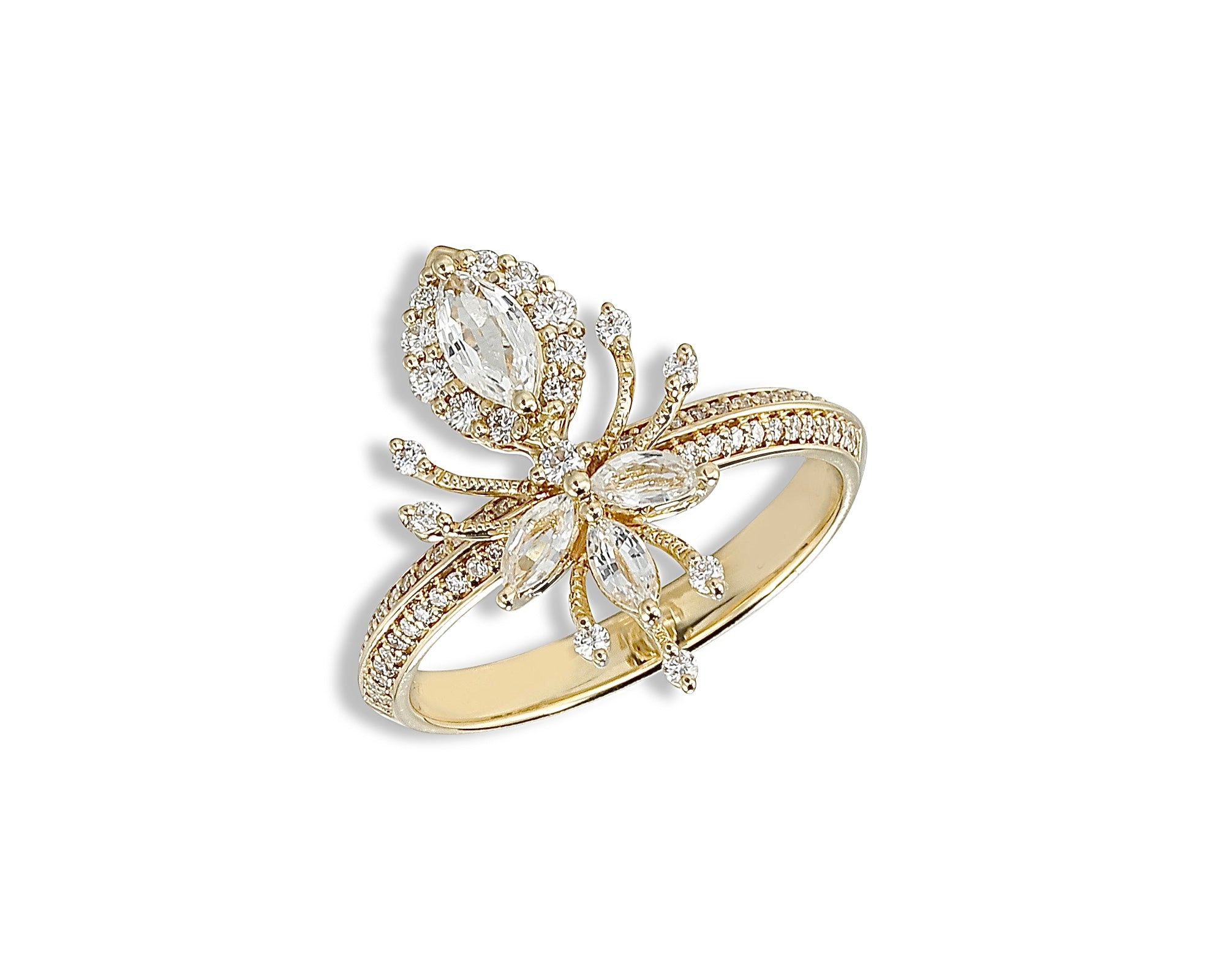 White Qataf Ring