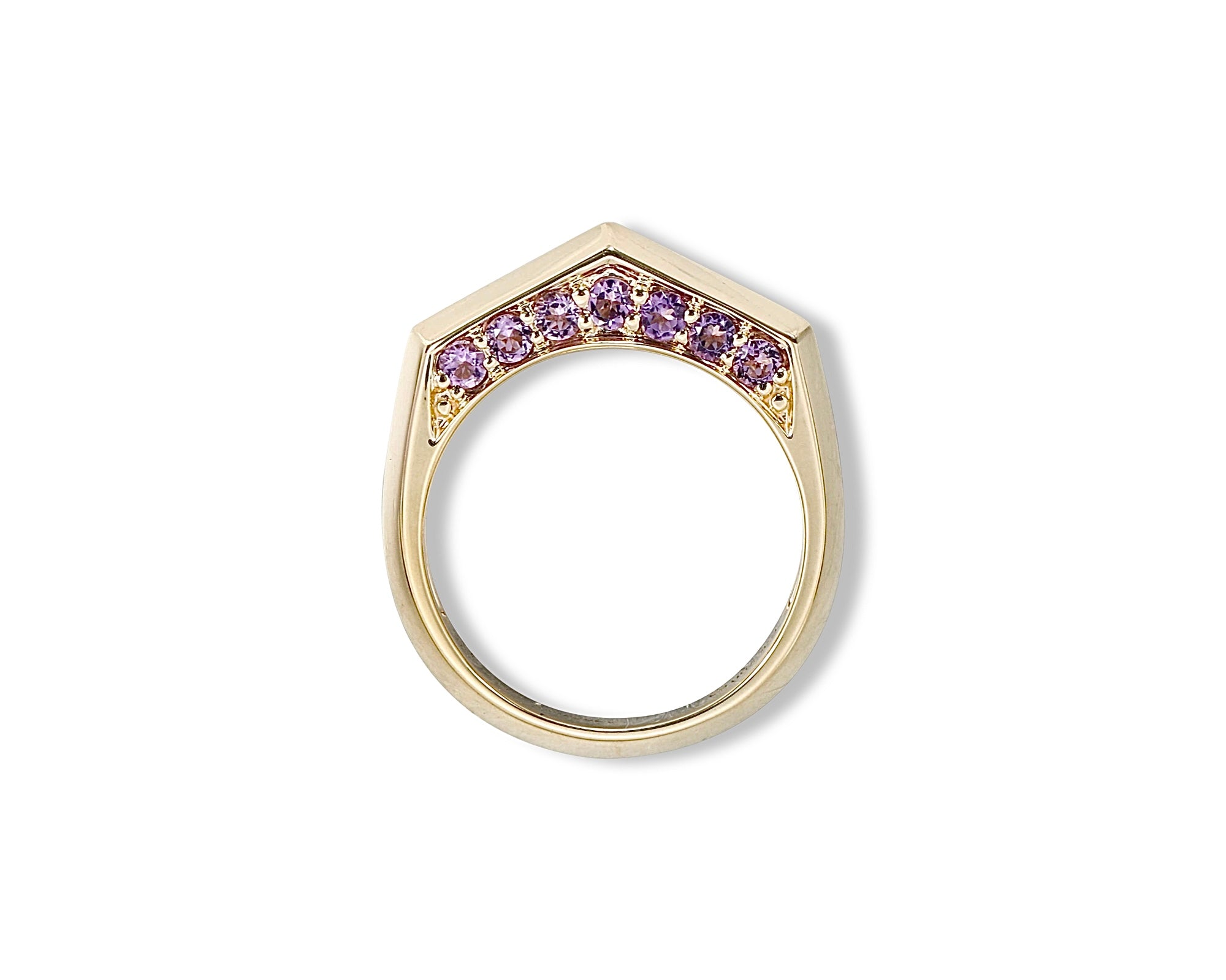 Pink Golden Arches Single Ring