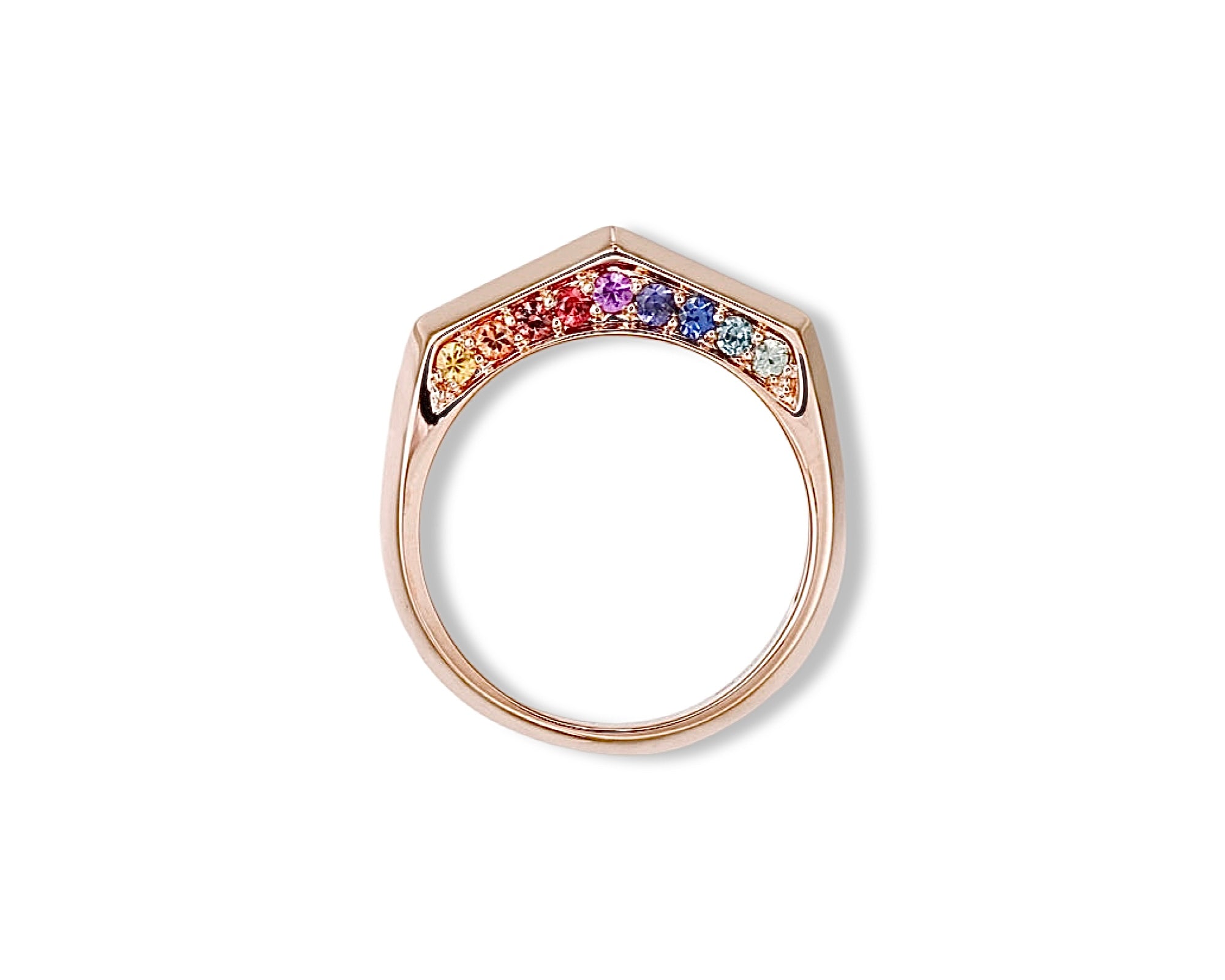 Rainbow Arches Ring