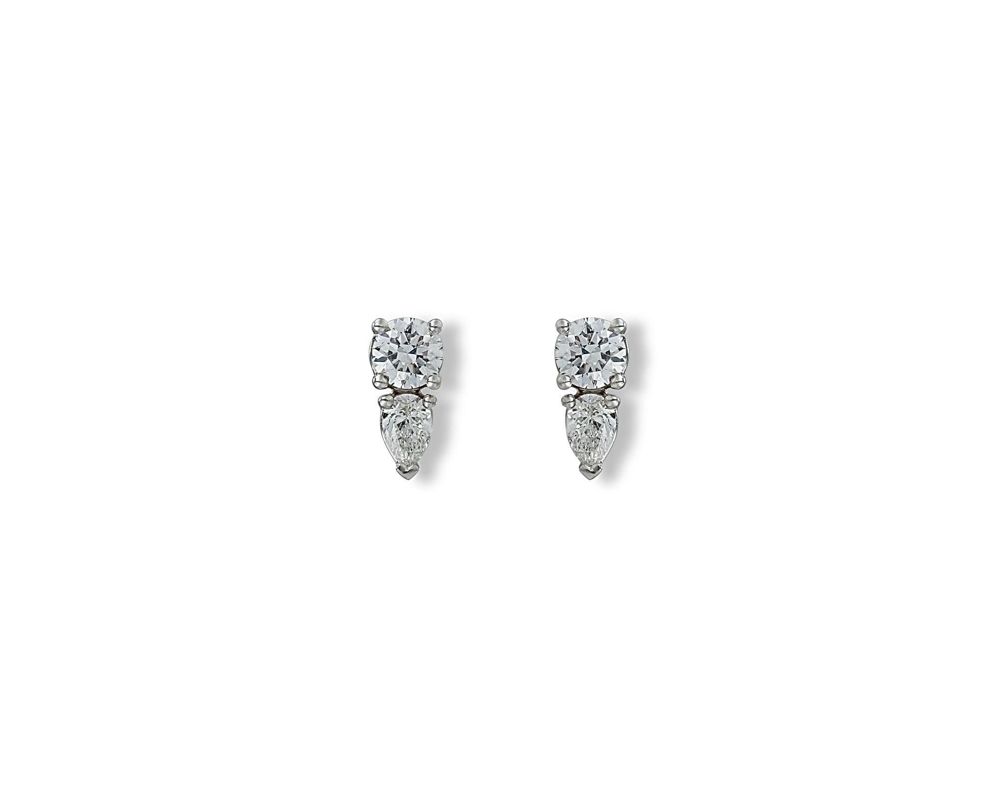 Droplet Diamond Stud