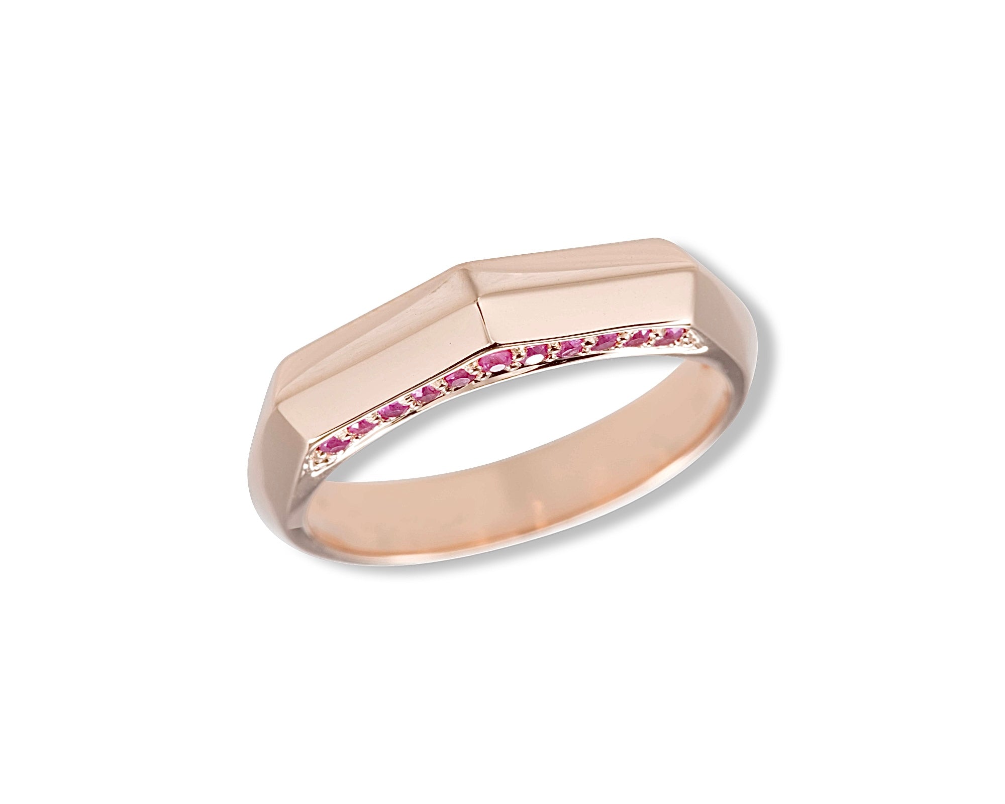 Pink Golden Arches Single Ring