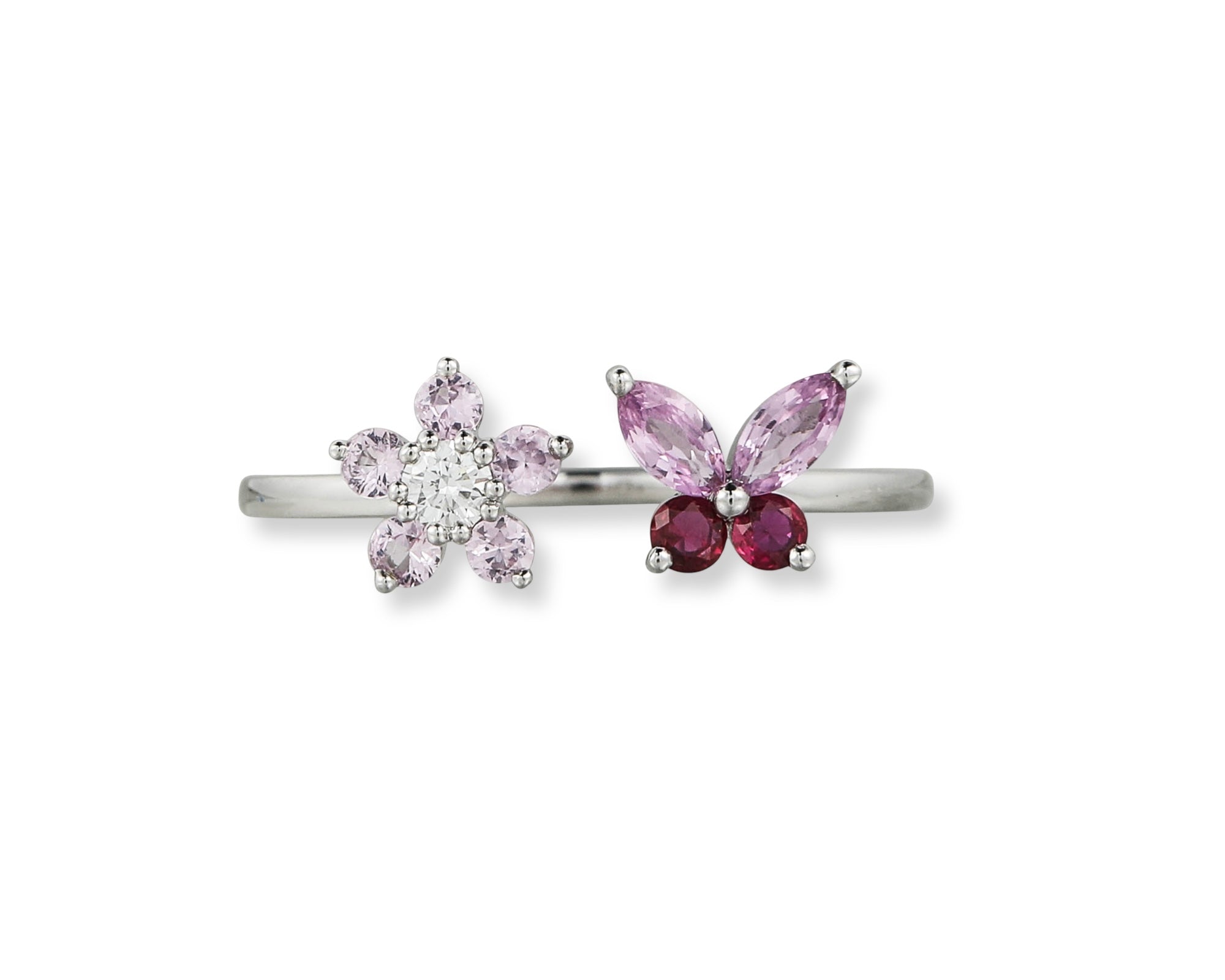 Butterfly Blossom Pinky Ring