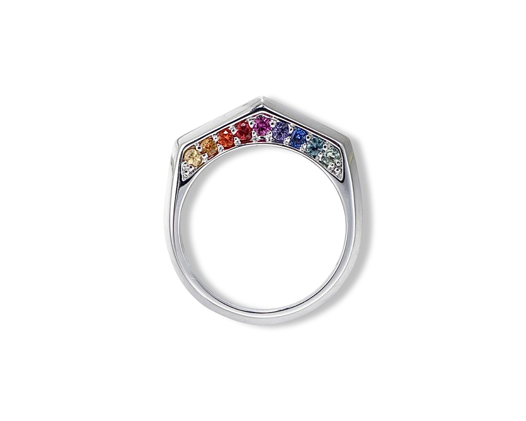 Rainbow Arches Ring