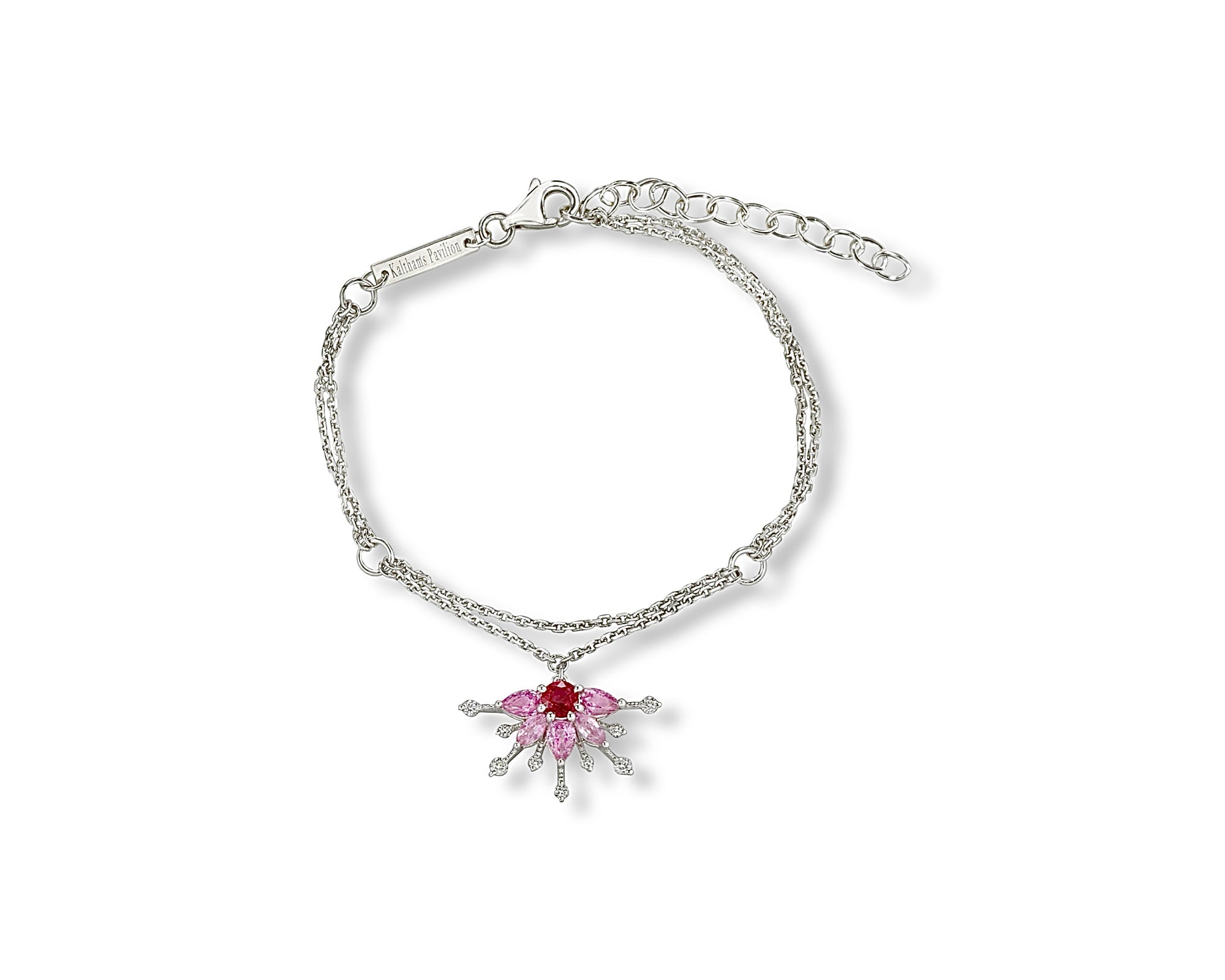 Single Pink Starburst Bracelet