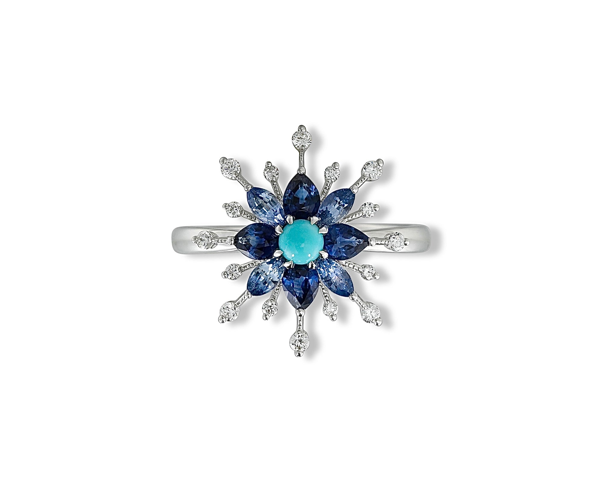 Blue Starlight Ring