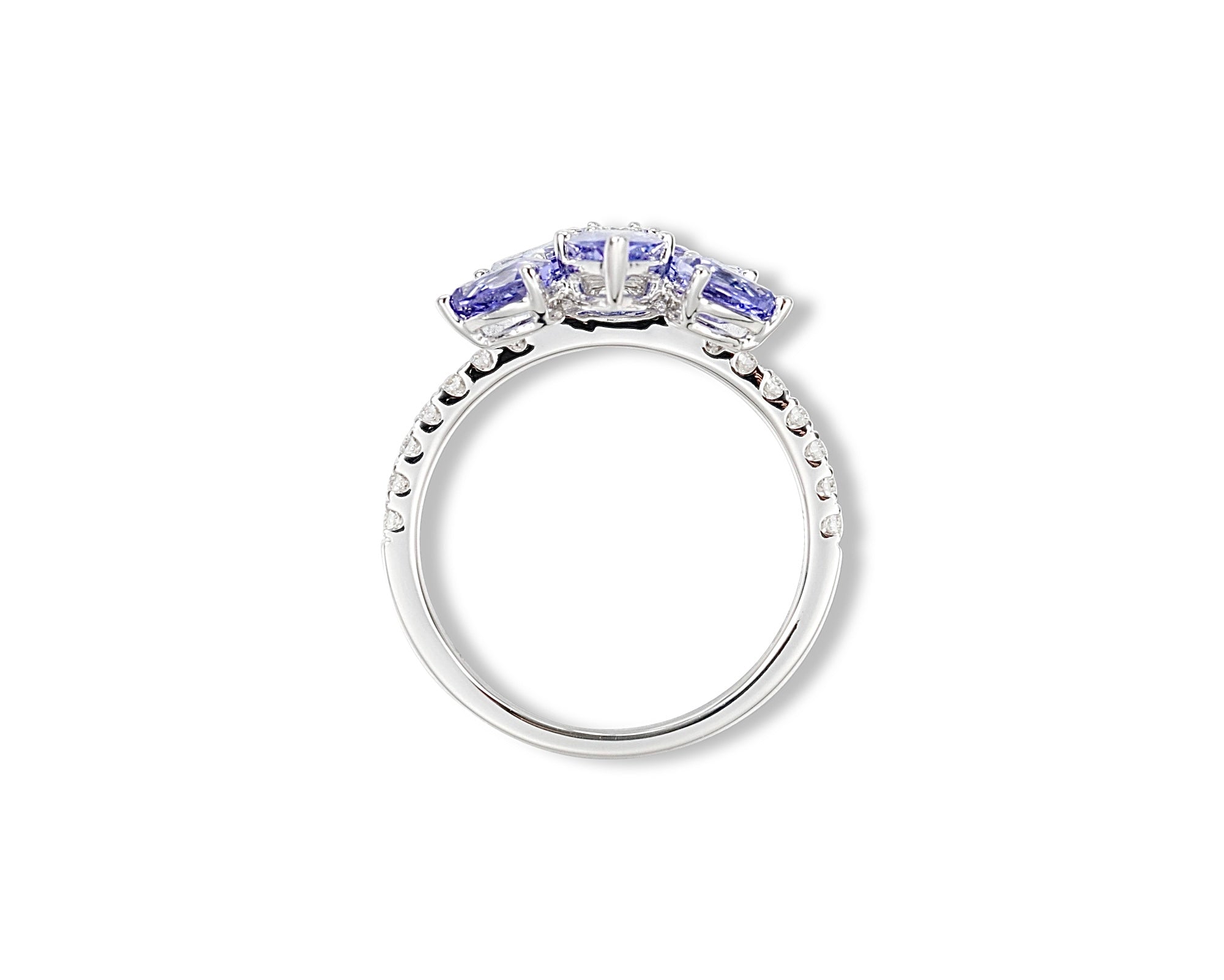 Enchanted Tanzanite Firefly Ring