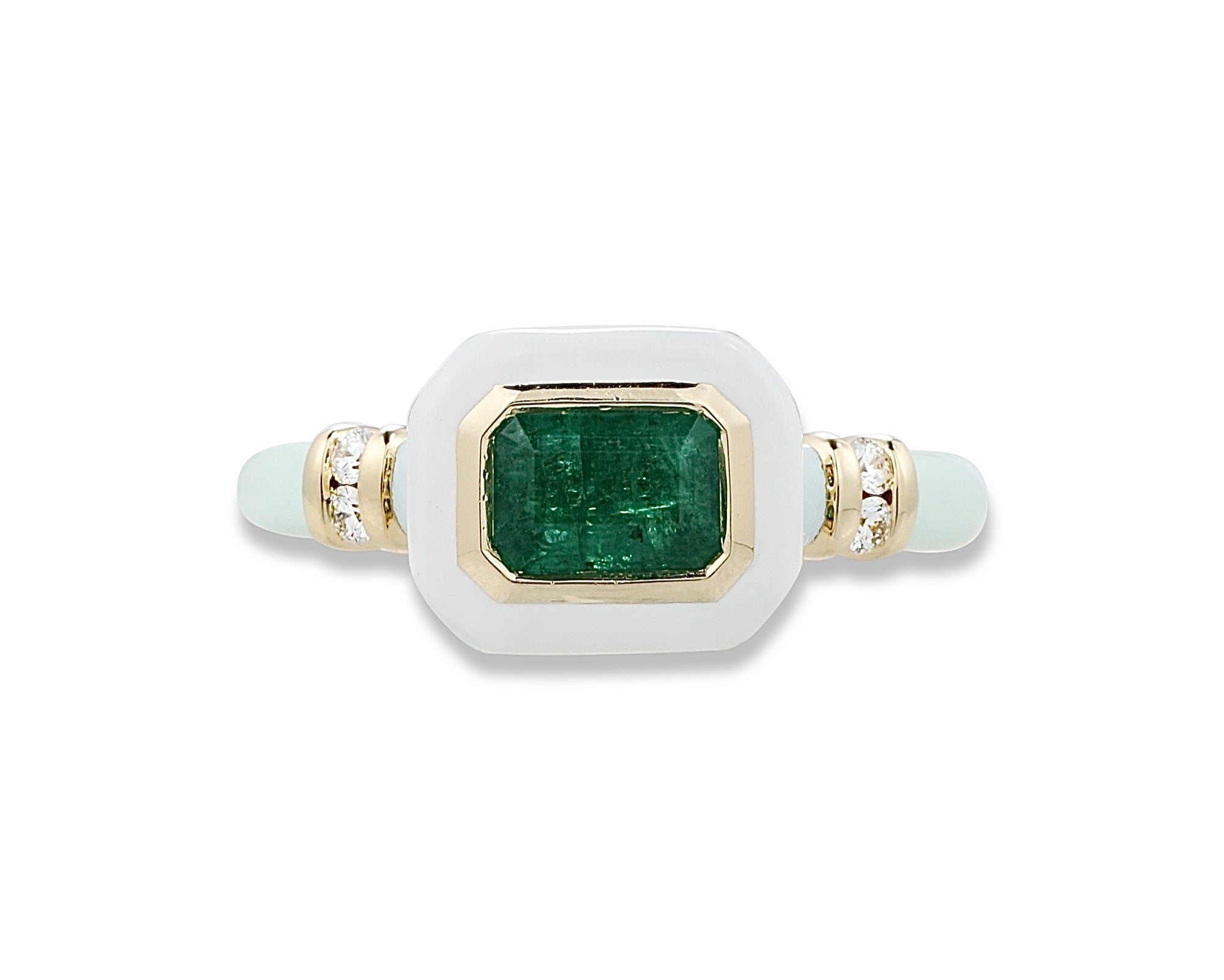 Emerald Sky Kotton Kandy Ring