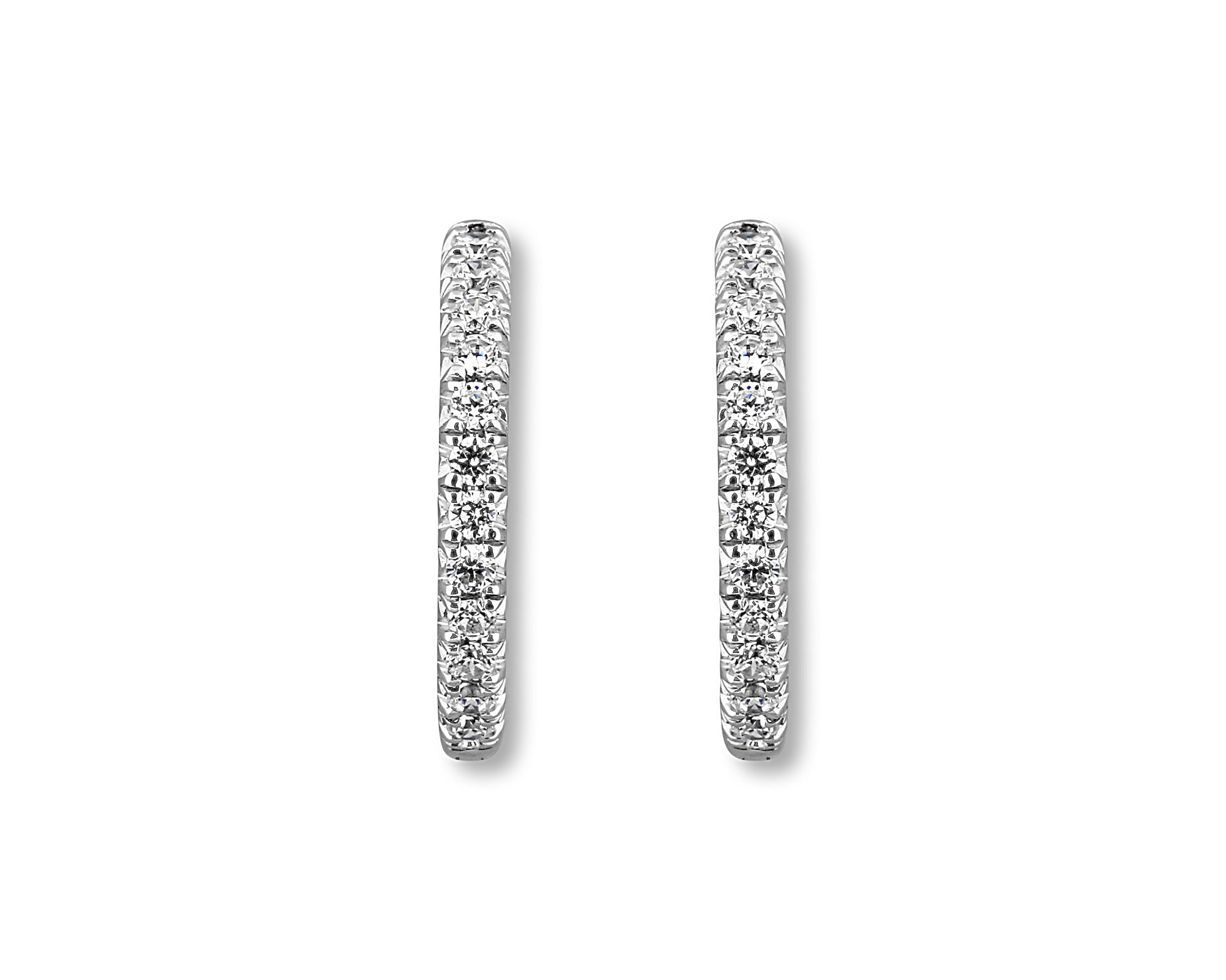 Diamond Hoops (Big)