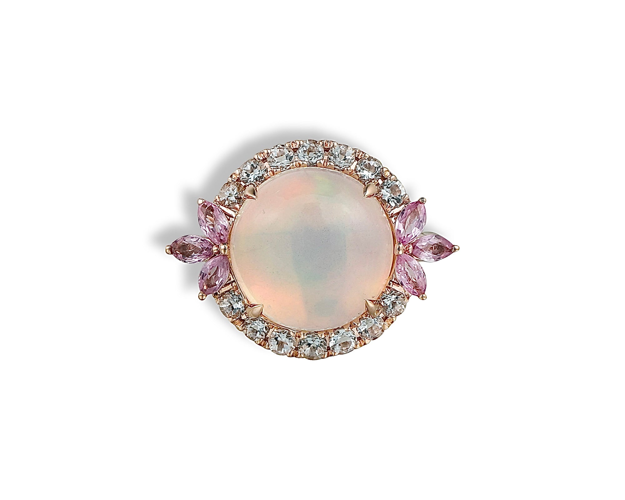 Floral Opal Ring