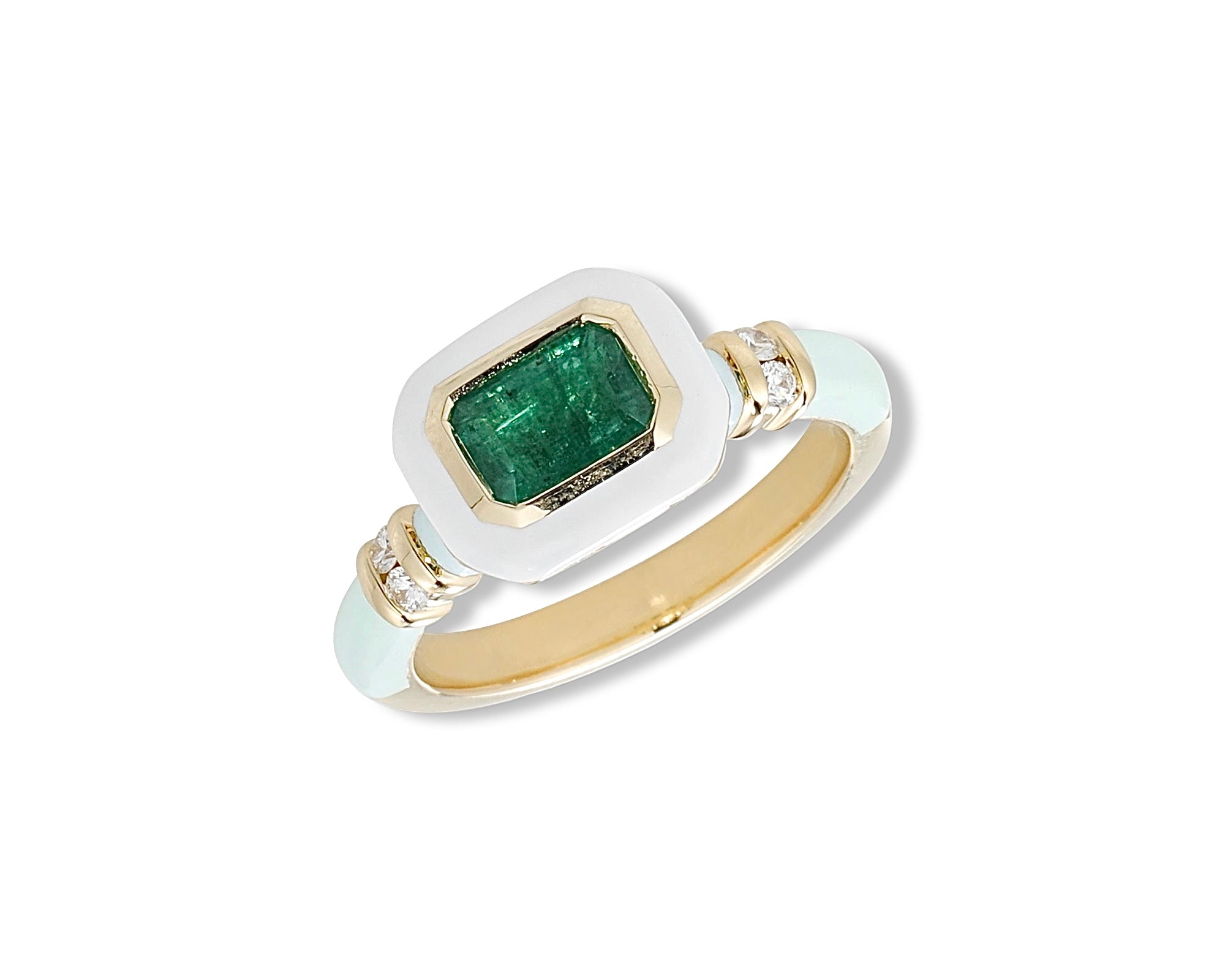 Emerald Sky Kotton Kandy Ring