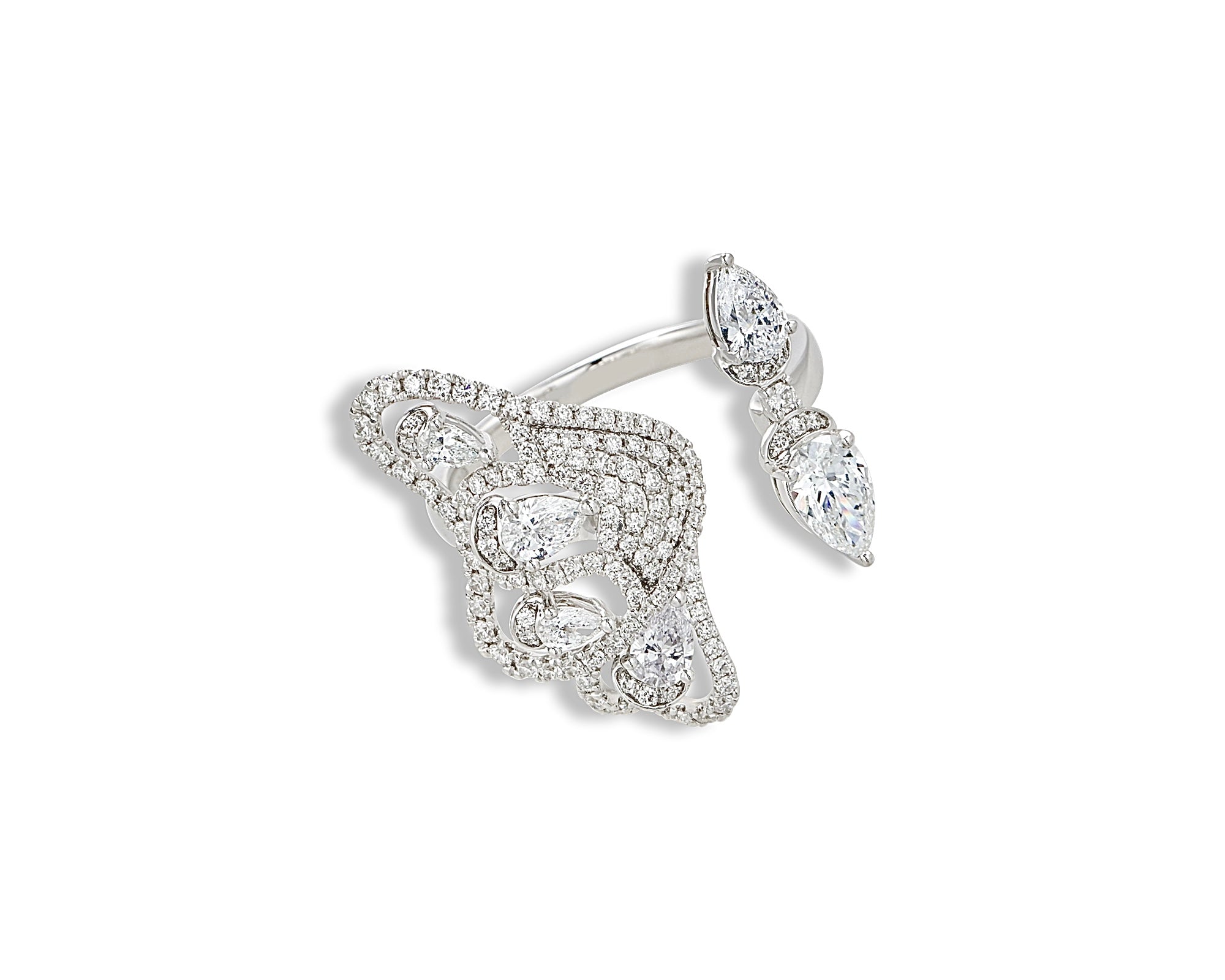 Diamond Enchanted Butterfly Ring