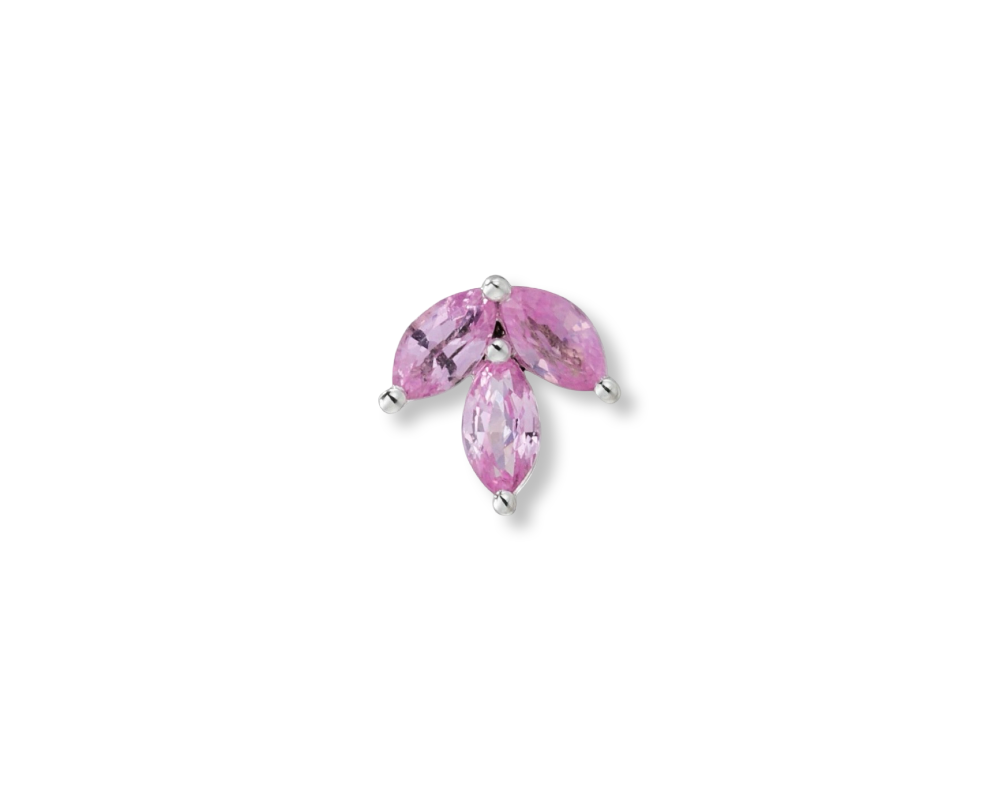 Pink Petal Single Stud