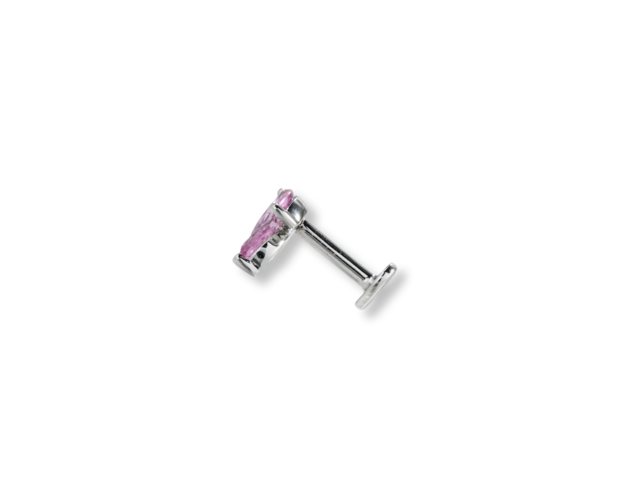 Pink Petal Single Stud