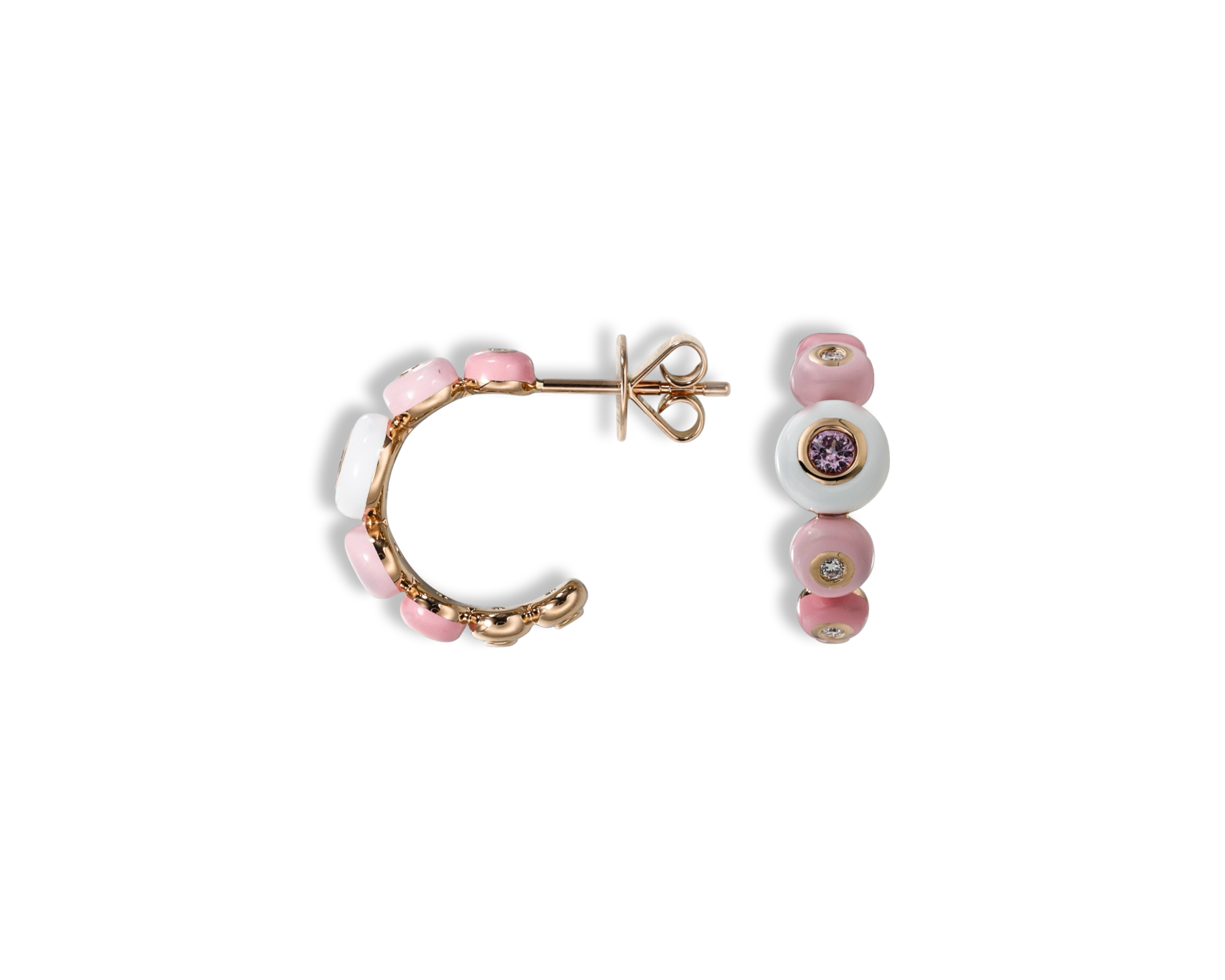 Bubble Gum Sprinkle Hoops