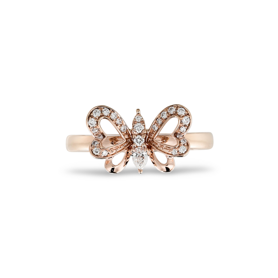 Mini Butterfly Bloom Ring