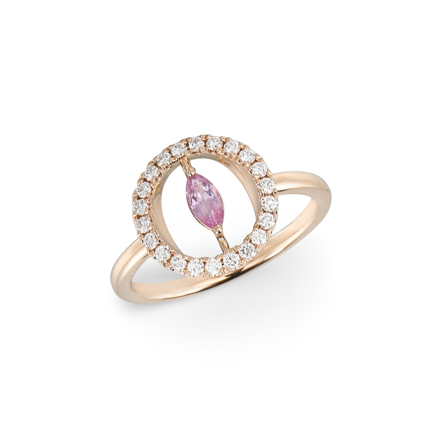 Pink Round Ring