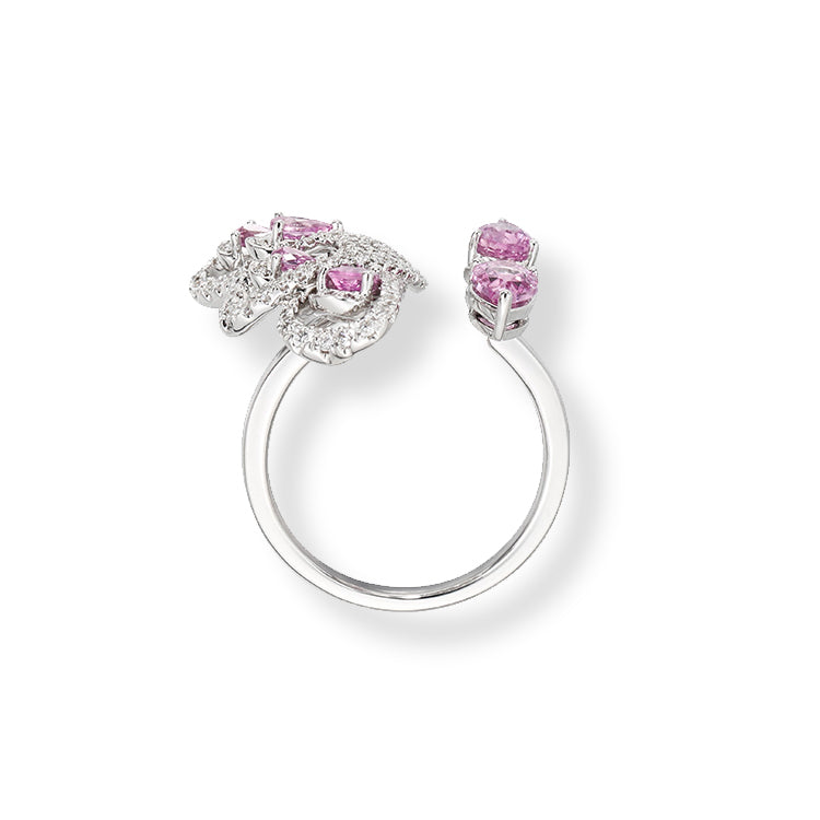 Pink Enchanted butterfly Ring