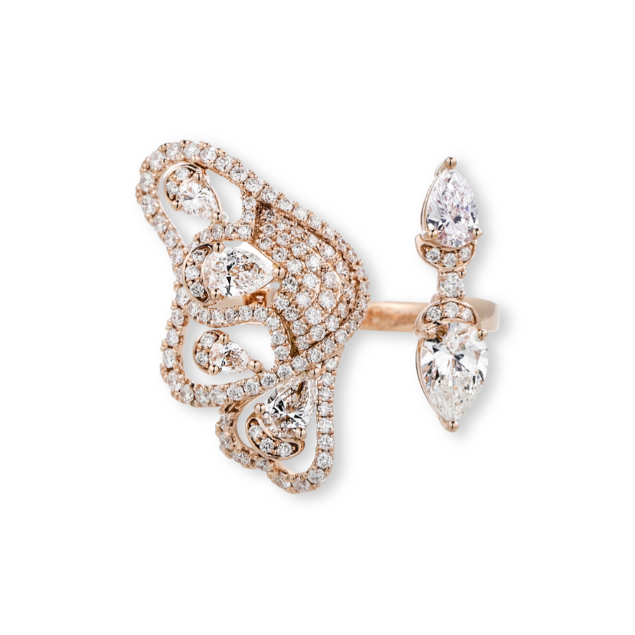 Enchanted butterfly Diamond Ring