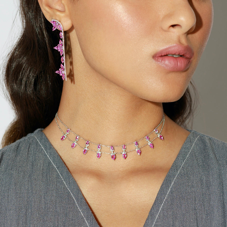 Enchanted Pink Choker